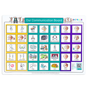 A3 Early Years Communication Board