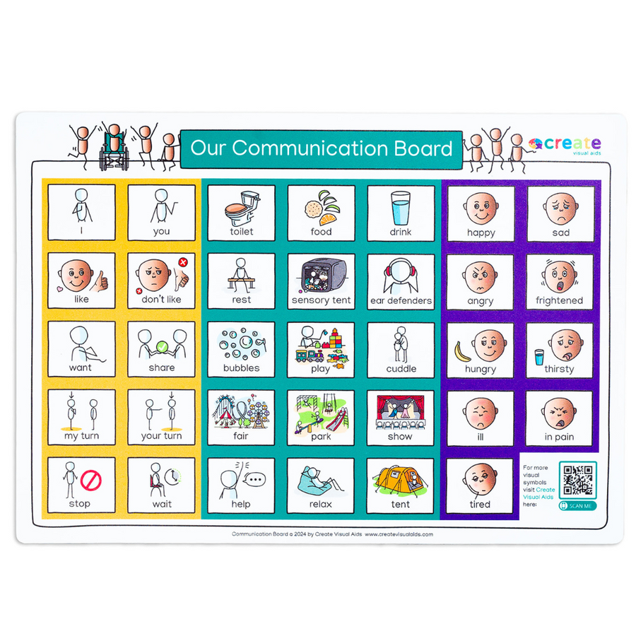 NEW! A3 Early Years Communication Board