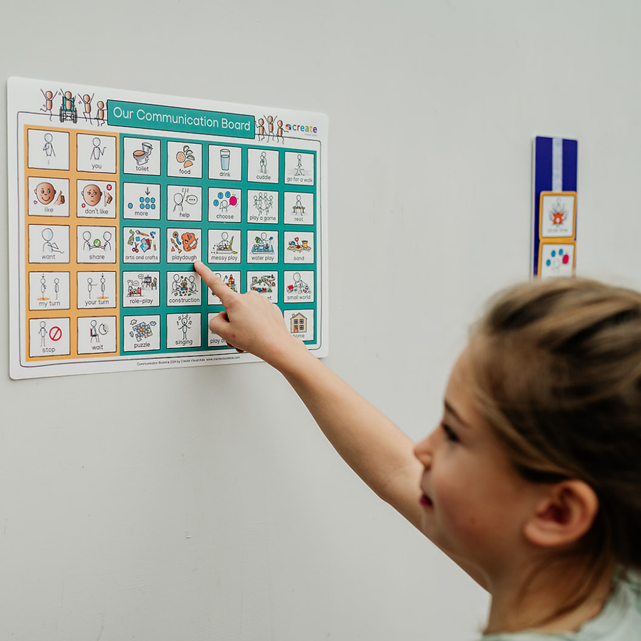 NEW! A3 Early Years Communication Board