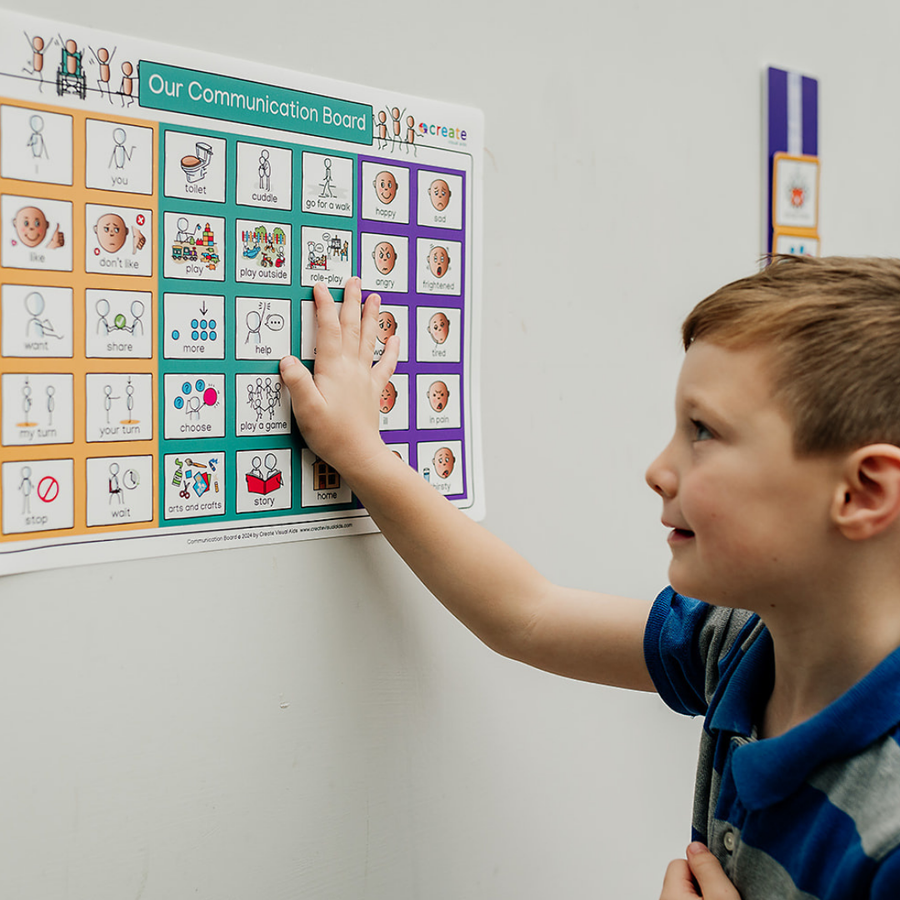 NEW! A3 Early Years Communication Board